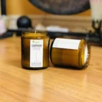 AMBER JAR SOY CANDLE COLLECTION